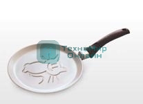 Сковорода НЕВА МЕТАЛЛ ПОСУДА 6222К (Кот) блинная д.22 Дизайн корпуса сковороды разработан так, чтобы при выпекании не нарушалась целостность блина, и красиво румянился рисунок. Антипригарное покрытие изделий - на водной основе, изготовлено без использования PFOA и относится к самому безопасному, 4 классу.