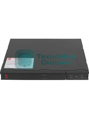 Источник бесперебойного питания APC Smart-UPS SC SC450RMI1U 280Вт 450ВА черный