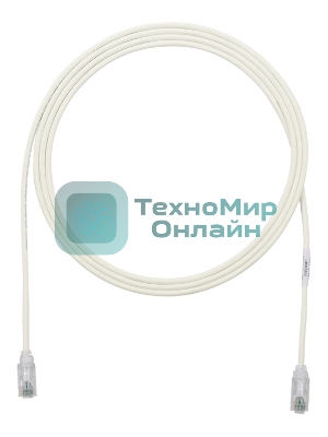 Кабель Патч-корд Panduit UTP28SP3M вилка RJ-45-вилка RJ-45 кат.6 3м белый LSZH