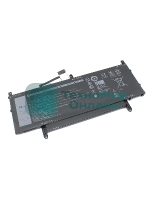 Аккумуляторная батарея для ноутбука Dell Latitude 9510 7.6V 52Wh/6500mAh