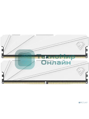 Оперативная память NETAC, DDR4, 16GB (2x8GB), 3200MHz, CL16, DIMM, с радиатором, белый