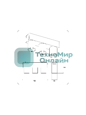Светильник трековый светодиодный GV1504/3 BK черный IP20 6W 4200K 48V 24° 122*26*55