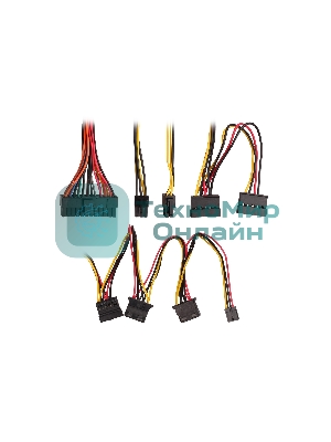 Блок питания ExeGate UNS600 (ES261570RUS-S), 600Вт, 120мм, серебряный