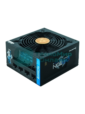 Блок питания Chieftec Proton BDF-650C, 650Вт, 80 PLUS Bronze, 140мм, модульный, черный