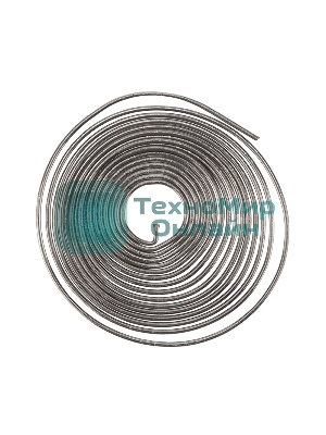 Припой с канифолью ПОС-61 Rexant, 1 м, Ø0.8 мм, (олово 61%, свинец 39%), спираль, конверт