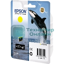 Картридж струйный Epson C13T76044010 желтый (26 мл) для SC-P600