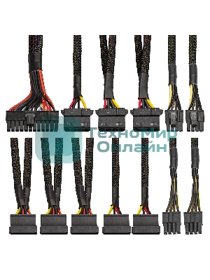 Блок питания ExeGate 750NPX (EX292180RUS-PC), 750Вт, 120мм, черный