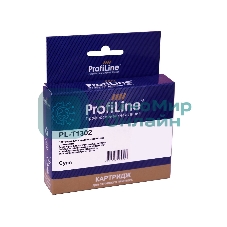 Картридж струйный ProfiLine PL-T1302 для принтеров Epson Stylus SX525WD/SX535WD/SX620/Office B42WD/BX525/BX535/BX625FWD/BX635FWD/BX925/BX935/WorkForce 525/630/3010/3520DWF/3530/3540/7015/7515/7525 с чернилами Cyan 10,1 мл