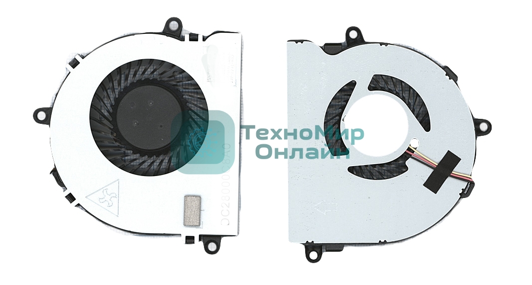 Вентилятор (кулер) для ноутбука Dell Inspiron 15 3521, 15 5521, 17R 3721, 17R 5721