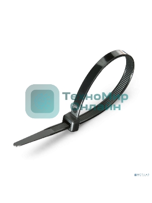 Стяжки NYT-200x3.6В пластиковые 200 мм х 3.6 мм, черные (100 шт.)