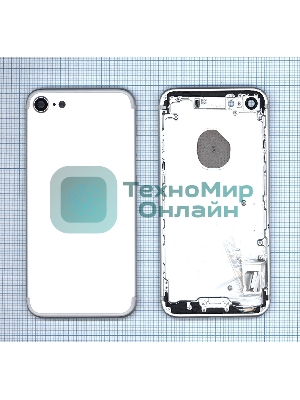 Задняя крышка для iPhone 7 (4.7) серебристыйя