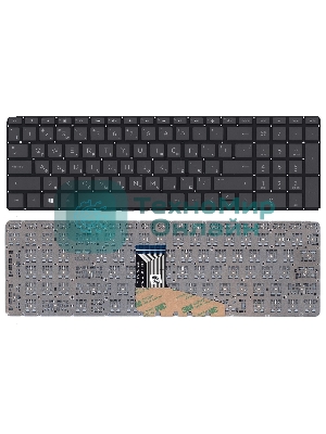 Клавиатура для ноутбука HP Spectre X360 15-CH черная с подсветкой