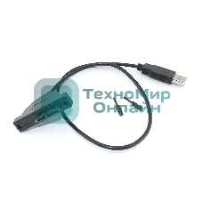 Переходник miniSATA на USB 2.0 на шнурке 50 см с индикаторами питания и чтения HDD