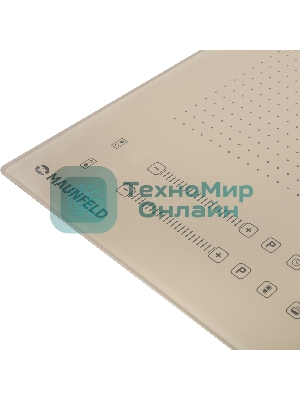 Индукционная варочная панель Maunfeld CVI292S2FBG Inverter независимая, бежевый