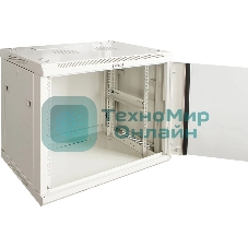 Шкаф настенный серии Pro, 12U 600x800, стеклянная дверь