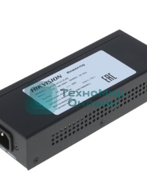 Инжектор POE Hikvision LAS30-57CN-RJ45