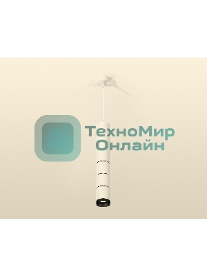 Светильник Ambrella Light XP6301010 SWH/PBK белый песок/черный полированный MR16 GU5.3