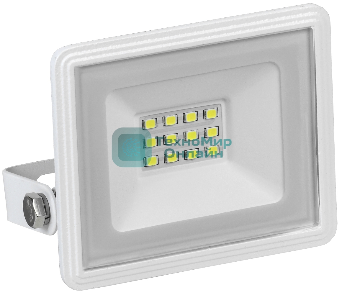 Прожектор IEK LPDO601-10-65-K01 СДО 06-10 светодиодный белый IP65 6500 K IEK