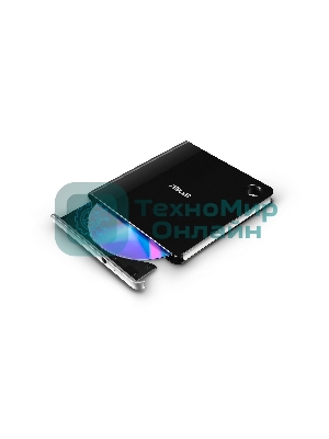 Оптический привод Blu-Ray Asus SBW-06D5H-U/BLK/G/AS черный USB slim внешний RTL