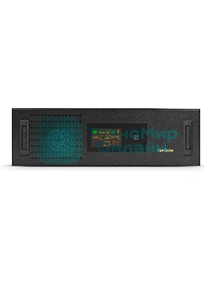 Источник бесперебойного питания ExeGate ServerRM UNL-3000.LCD.AVR.2SH.3C13.USB.3U 3000VA/1800W, Color LCD, AVR, 2*Schuko+3*C13, USB, 3U, установка в стойку, черный