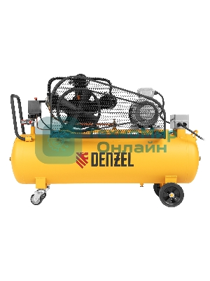 Компрессор воздушный Denzel рем. привод BCW3000-T/100, 3,0 кВт, 100 литров, 520 л/мин