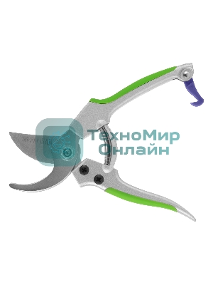 Секатор прямого реза Palisad 180 мм, металлические обрезиненные рукоятки