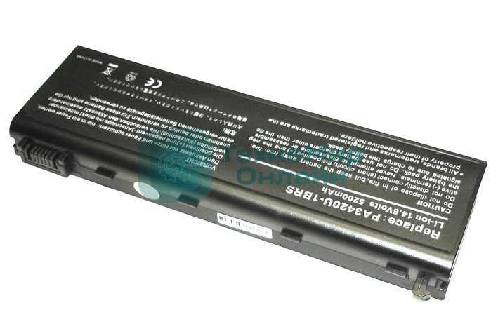Аккумуляторная батарея для ноутбука Toshiba Satellite L30 5200mAh OEM черный