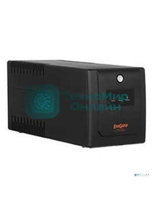 Источник бесперебойного питания ExeGate SpecialPro UNB-650.LED.AVR.EURO 650VA/360W, LED, AVR, 2 евророзетки, черный