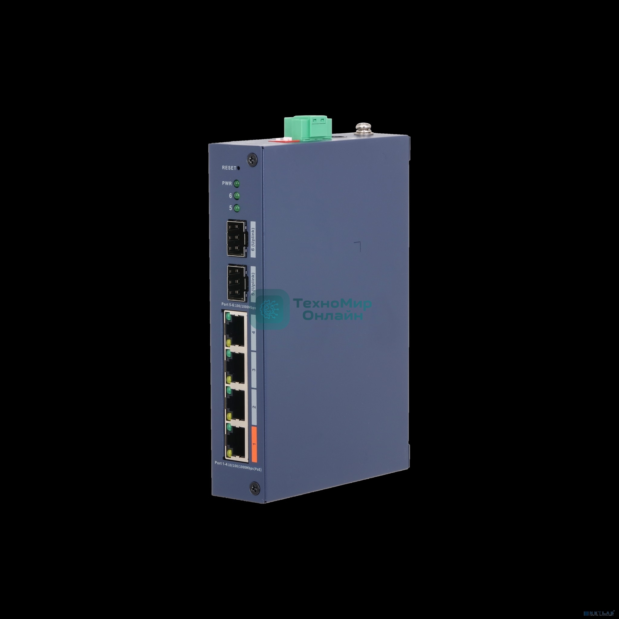 Коммутатор Dahua DH-CHS4206-4GT-60