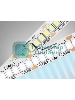 Светодиодная лента Ambrella light GS3503 2835 240Led /22W m/ 24V IP20 6500K/ 5000*10*1.2mm (2 конт.)