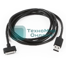 Кабель Gembird/Cablexpert AM/Apple для iPad/iPhone/iPod, 1м черный, пакет