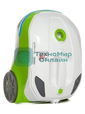 Пылесос Thomas Perfect Air Feel Fresh X3 белый/зеленый, 325/1700Вт, уборка сухая/влажная, пылесборник контейнер 2.6 л