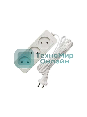 Удлинитель быт. ТМ Союз 2200 Вт 3 гн. ПВС 7 м 481S-1307