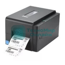 Принтер этикеток TSC TE200 термоперенос и прямая термопечать, 203 dpi, 152 мм/сек, USB, черный