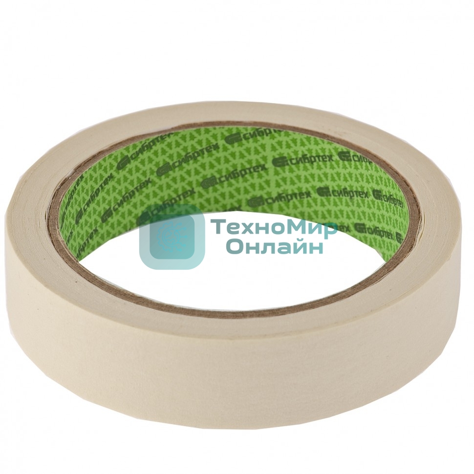 Лента малярная Сибртех, 19 мм х 40 м, на бумажной основе