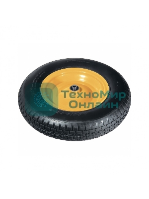 Колесо пневматическое Palisad 4.80/4.00-8 D380 мм, подш. внут. диам. 12 мм, длина оси 90 мм