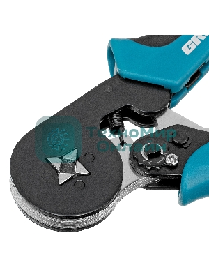 Клещи для обжима наконечников электропроводов Gross 17724 с сечением 0,25-8 мм2