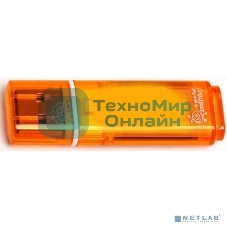 Флешка USB Smartbuy Glossy series Orange (SB8 GbGS-Or), 8Gb, USB 2.0, R/W 25/15, оранжевый