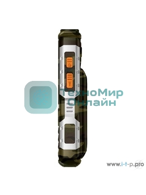 Мобильный телефон BQ 2430 Tank Power серебро/камуфляж