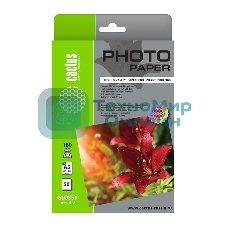 Фотобумага Cactus CS-GA518050 A5/180г/м2/50л./белый глянцевое для струйной печати