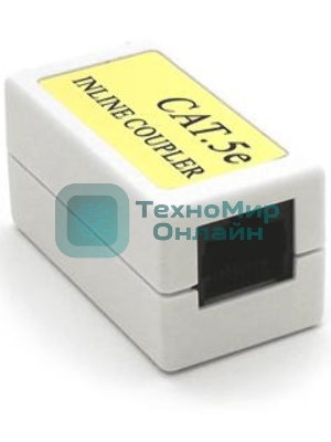 Коннектор Gembird RJ-45F/RJ-45F cat. 5e
