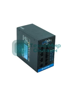 Блок питания Chieftec Proton BDF-650C, 650Вт, 80 PLUS Bronze, 140мм, модульный, черный