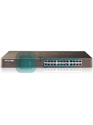 Коммутатор сетевой TP-Link SMB TL-SG1024 Коммутатор 24LAN 10/100/1000Mb/s Unmanagersd Gigabit Rackmount Switch