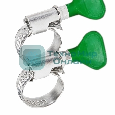 Хомут червячный Rexant 16-27-0,7 мм, с ключом W (упак. 50 шт)