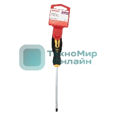 Отвертка шлицевая Rexant SL 4х100 мм, двухкомпонентная рукоятка