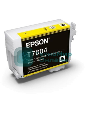 Картридж струйный Epson C13T76044010 желтый (26 мл) для SC-P600