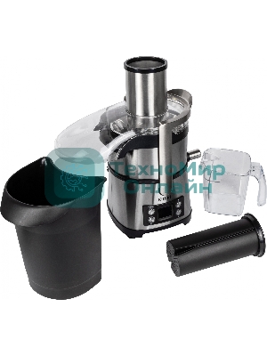 Кухонный комбайн Kitfort KT-1395 800Вт серебристый/черный