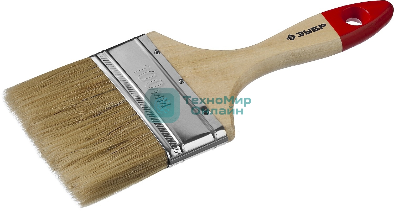 Кисть плоская Зубр 