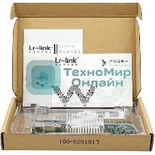 Сетевой адаптер PCIE 10Gb FIBER 2SFP+ LREC9812BF-2SFP+ LR-LINK