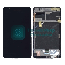 Модуль (матрица + тачскрин) для Asus Fonepad 7 FE171/FE171CG черный с рамкой